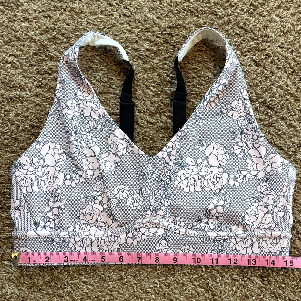 Fabletics Floral Sports Bra - Picture 3 of 3